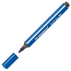 Stabilo: Trio Scribble triunghi marker culoarea albastră imaginea 2
