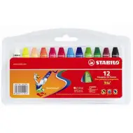 Stabilo: Trio set cretă ulei pastel 12 bucăți