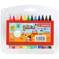 Stabilo: Yippy-Wax cretă cerată 12 bucăți set