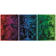Star Wars Episodul Metamorfic VII-VIII-IX puzzle de 520 de piese cu ramă și iluminare RGB LED - Clementoni imaginea 2