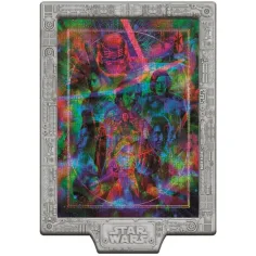 Star Wars Episodul Metamorfic VII-VIII-IX puzzle de 520 de piese cu ramă și iluminare RGB LED - Clementoni imaginea 3