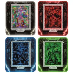Star Wars Episodul Metamorfic VII-VIII-IX puzzle de 520 de piese cu ramă și iluminare RGB LED - Clementoni imaginea 4