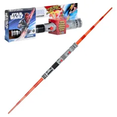 Star Wars Sabie cu Lame Duble: Sabia Electronică a lui Darth Maul - Hasbro imaginea 2