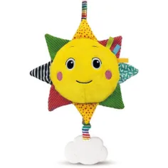 Stea de pluș pufoasă și muzicală - Clementoni baby imaginea 2