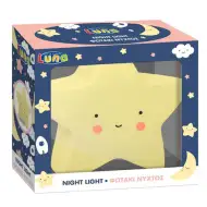 Stea simpatică lampă de noapte 19cm