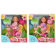 Steffi Love: Évi cu bicicleta - Simba Toys