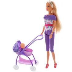 Steffi Love: Păpușă cu cărucior în 2 variante - Simba Toys imaginea 2