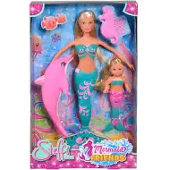 Steffi Love: Păpușă sirenă Evi și delfin - Simba Toys