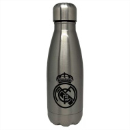 Sticlă termo din oțel inoxidabil Real Madrid, argintie, 550 ml