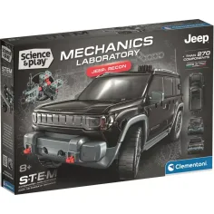 Știință & Joacă: Atelier mecanic – Jeep Recon set de construcție - Clementoni imaginea 1