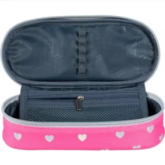 St.Right penar oval culoarea roz 23cm imaginea 2