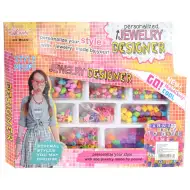 Style Me Up! Set creativ de confectionare de bratari si colier cu margele colorate