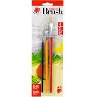 ICO: set de pensulă din lemn 3 bucăţi