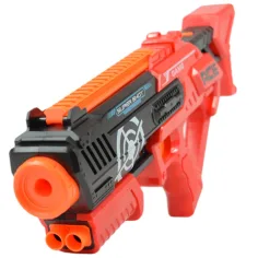 Super Shoot: Pistol manual cu cartușe 47cm imaginea 3