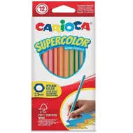 Supercolor creioane colorate 12 bucăți set - Carioca