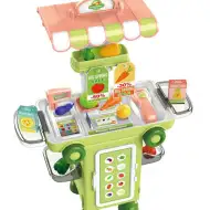 Supermarket set de joacă în suport 37 bucăți