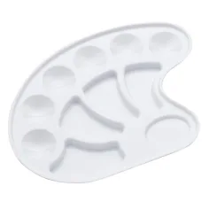 Suport plastic pentru facut culori