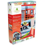 Sycomore: Artissimo Decorați cu folie metalică set creativ - Vehicule