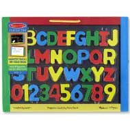 Tabel de desen lemn cu litere magnetice - Melissa &amp; Doug