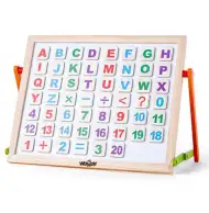 Tabel desen magnetică de masă cu litere și numere - Woodyland
