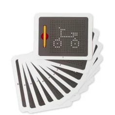 Tablă de desen magnetică cu bile și stilou imaginea 5