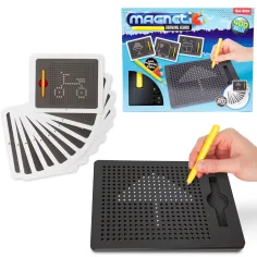 Tablă de desen magnetică cu bile și stilou imaginea 1