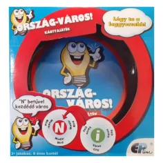 Țară-oras joc de cărți