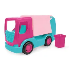 Tech Truck camion de gunoi roz 28cm - Wader