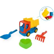 Tech Truck vehicul cu set pentru nisip 23cm - Wader
