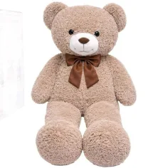 Teddy Greetings: Oat Cheer ursuleț de pluș roșu în cutie cadou 120cm