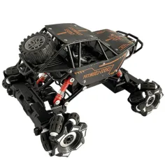 Telecomandă RC Cross Country Jeep cu suspensie cu arc și efecte de lumină 21 cm 2,4 GHz imaginea 2