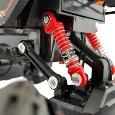 Telecomandă RC Cross Country Jeep cu suspensie cu arc și efecte de lumină 21 cm 2,4 GHz imaginea 7