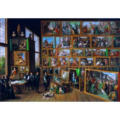 Teniers: Colecția de artă a arhiducelui Lipót Muzeu HQC puzzle 2000 piese - Clementoni imaginea 2