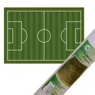 Teren mare de fotbal dimenisune 120x184cm în suport