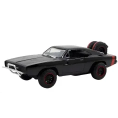 Fast & Furious: Dom Toretto Dodge Charger R/T 1970 & Dodge Charger Widebody 1968 mașină metalică 2 bucăți pachet 1/32 scală 13cm - Jada Toys imaginea 3