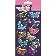The Littlies: Fluture 3D Puffy Stickers set 10x22cm