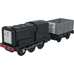 Thomas și prietenii: Locomotivă motorizată - Diesel & Troublesome Truck - Mattel imaginea 2