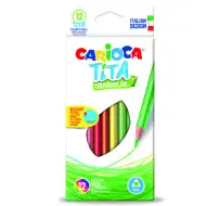 Carioca: Tita creion colorat triunghi 12 bucăţi