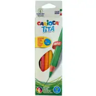 Carioca: Tita maxi creioane colorate 6 bucăţi