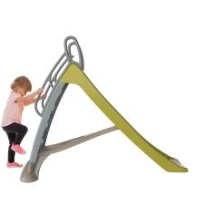 Tobogan Speed cu balustradă de siguranță de culoare lime de 170 cm
