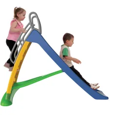 Tobogan Speed cu protecție de siguranță de culoare albastră 170cm imaginea 3