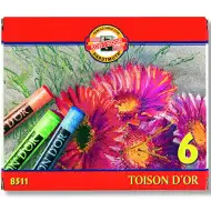 ICO: Toison cretă de praf 6 bucăţi Koh-I-Noor