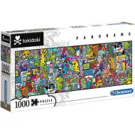 Tokidoki 1000 bucăți panoramă puzzle - Clementoni