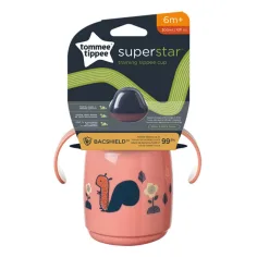 Tommee Tippee: Superstar Pahar de băut roz 300ml (6 luni+)