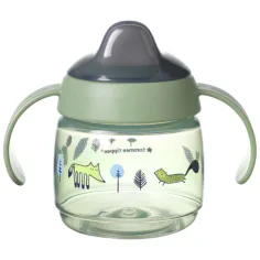 Tommee Tippee: Superstar Pahar de băut verde 190ml (4 luni+) imaginea 2