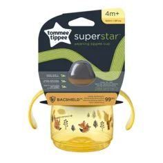 Tommee Tippee: Superstar Pahar de băut galben 190ml (4 luni+)