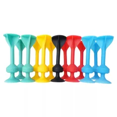 Tossit Family Pack – Roșu, Turcoaz, Albastru, Galben darts cu discuri lipicioase joc de societate