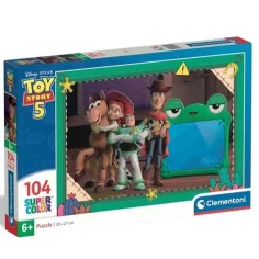 Toy Story 5 104 de piese Supercolor puzzle - Clementoni imaginea 1