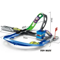 Track Racing pistă de curse cu buclă și mașinuță imaginea 2