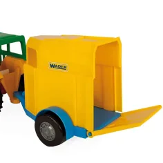 Tractor cu cal și remorcă 38cm - Wader imaginea 4
